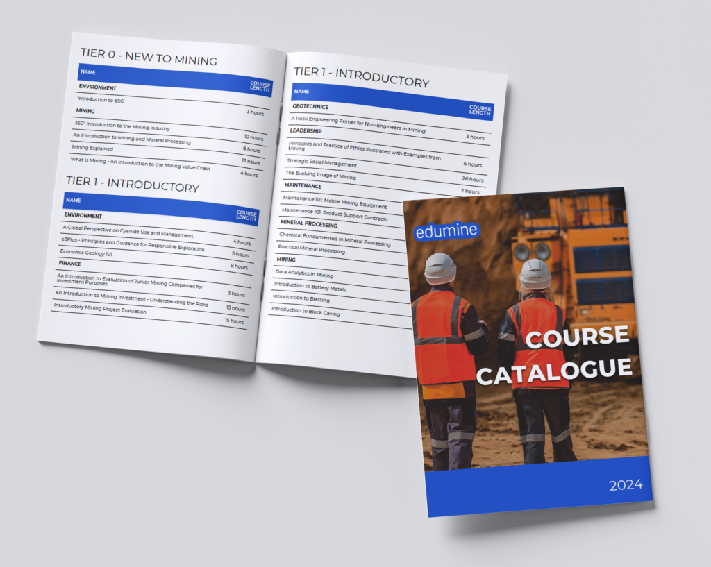 Course Catalogue - Edumine